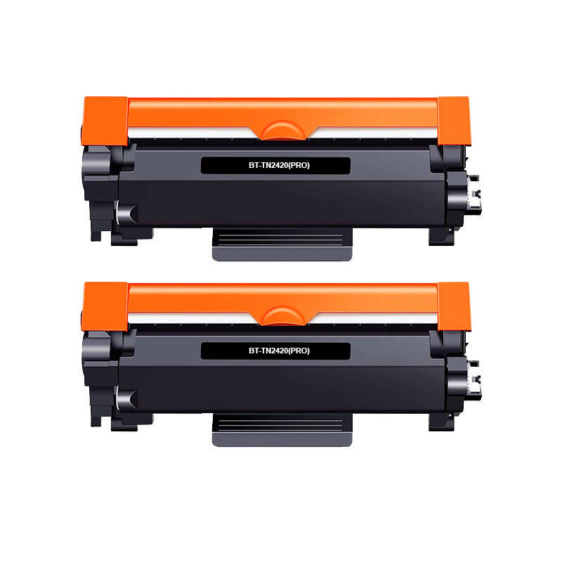 Pack De 2 Toner Genericos Brother Tn2420 / Tn2410 Negro