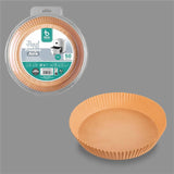 Pack De 2 Unidades - 50 Ud X2 Papel Redondo Freidora Aire 20cm 730227 Best Products