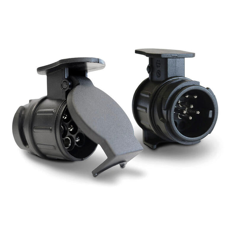 Pack De 2 Unidades - Adaptador De Remolque De Plastico De 13 A 7 Polos Goodyear