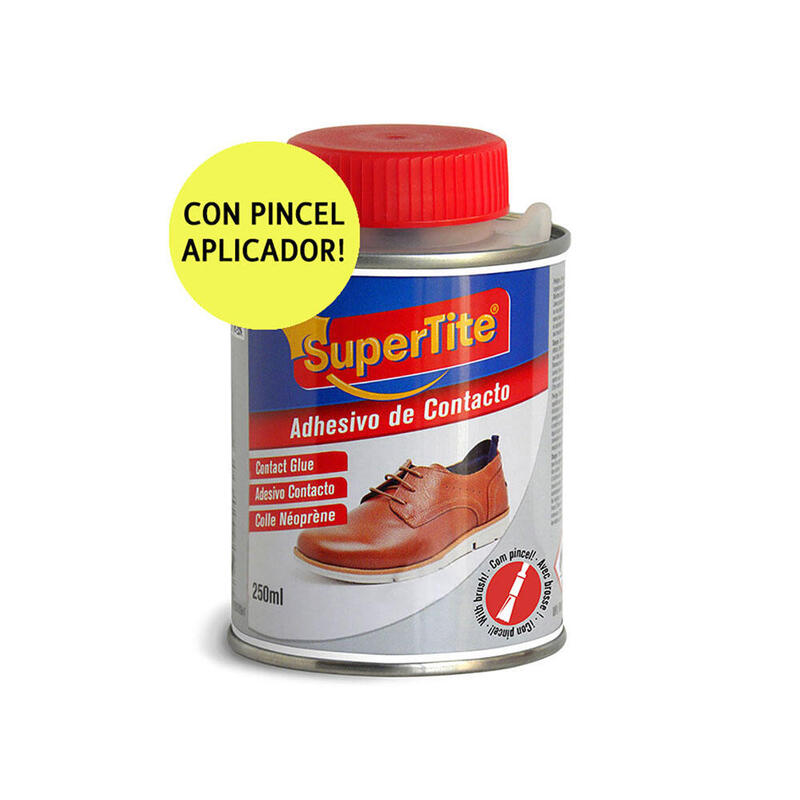 Pack De 2 Unidades - Adhesivo De Contacto, Bote Pincel 250ml A2500 Supertite
