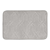 Pack De 2 Unidades - Alfombra De Baño Camiers, Taupe, 60 X 40 Cm