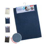 Pack De 2 Unidades - Alfombra De Baño Shaggy, Colores Surtidos 40 X 60 Cm