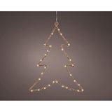 Pack De 2 Unidades - Árbol Luz Led Decorativa Interior 34 X 46 Cm