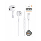 Pack De 2 Unidades - Auriculares Hip Con Usb-C Blancos