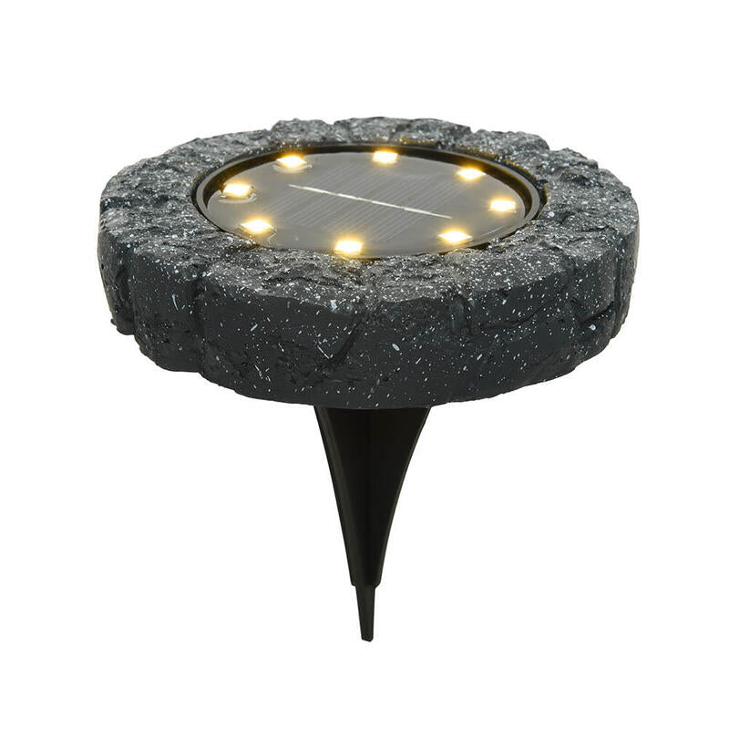 Pack De 2 Unidades - Baliza Solar De Poliresina