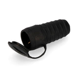 Pack De 2 Unidades - Base Aérea De Goma 16a 250v T/Tl 4,8mm Negra (Envasada)
