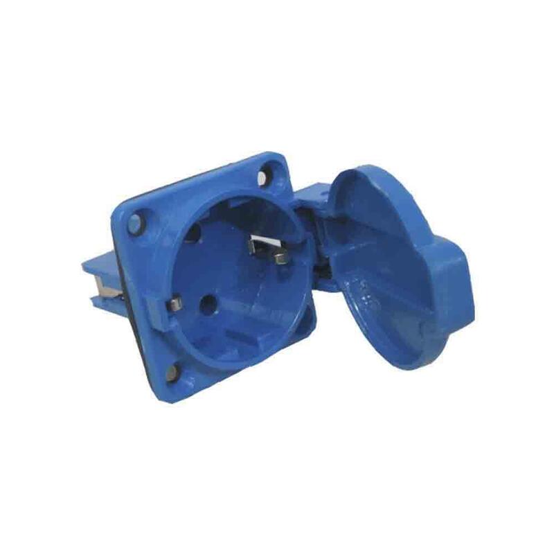 Pack De 2 Unidades - Base Empotrar Schuko 2 P + T 16a Solera 931131