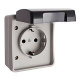 Pack De 2 Unidades - Base Fija Estanca 2p+T 16a 250v~ Ip44 Solera