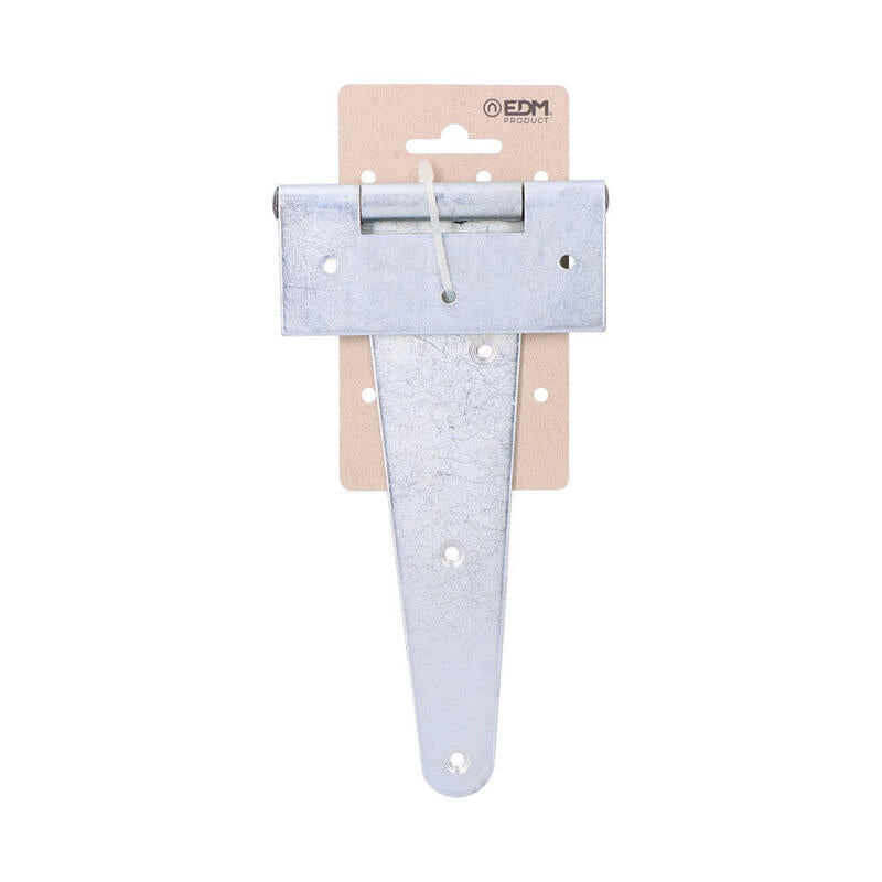 Pack De 2 Unidades - Bisagra En Forma De T 200 X 110 Mm De Hierro Zincado Cromado