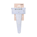 Pack De 2 Unidades - Bisagra En Forma De T 200 X 110 Mm De Hierro Zincado Cromado