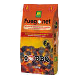 Pack De 2 Unidades - Bolsa De Carbon Instantaneo 1,5kg Fuegonet Masso