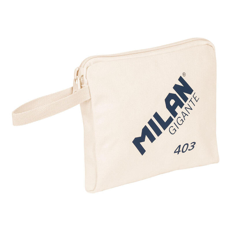 Pack De 2 Unidades - Bolsa De Mano Milan Gigante 403 Since 1918 Beige