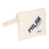 Pack De 2 Unidades - Bolsa De Mano Milan Gigante 403 Since 1918 Beige