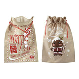 Pack De 2 Unidades - Bolsa Regalo Motivos Navideños, Modelos Variados, 50 X 70 Cm