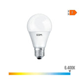 Pack De 2 Unidades - Bombilla Standard Led "12v" Ac/Dc E27 10w 1020lm 6400k Luz Fria Ø5,9x11cm Edm
