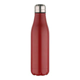 Pack De 2 Unidades - Botella Isotérmica De Acero Inoxidable, Rojo Mate, Experto, 500 Ml