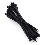 Pack De 2 Unidades - Bridas Negras 200x4,8mm (Bolsa 100 Unid.) Nylon Alta Calidad