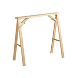 Pack De 2 Unidades - Caballete Pino Macizo Plegable Kipli 73,5x79,5x40cm Astigarraga