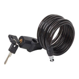 Pack De 2 Unidades - Cable Enrollable Con Llave, Bike Security, Ø0,8 X 180 Cm, Blister