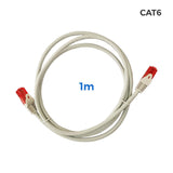 Pack De 2 Unidades - Cable Utp Cat.6 Latiguillo Rj45 Cobre Lszh Gris 1 M