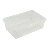 Pack De 2 Unidades - Caja Transparente Multiusos Con Tapa 29 L; 58,5 X 39 X 17 Cm