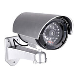 Pack De 2 Unidades - Cámara Seguridad Simulada Tipo Bullet 11 X 8 X 17 Cm
