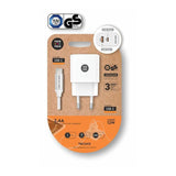 Pack De 2 Unidades - Cargador Usb-C + Usb-A, 12 W, Blanco + Cable Usb-C De 1 M
