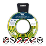 Pack De 2 Unidades - Carrete Cablecillo H07z1-K 2,50 Mm² Bicolor, 10 M