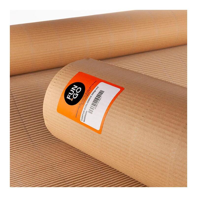 Pack De 2 Unidades - Cartón Ecológico Marrón 0,9 X 10 M