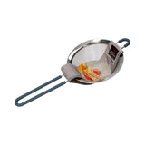 Pack De 2 Unidades - Colador Inoxidable Con Mango De Silicona Ø13,5 Cm