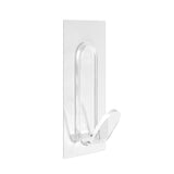 Pack De 2 Unidades - Colgador Adherente Reutilizable "J" Transparente 1296-0 Inofix