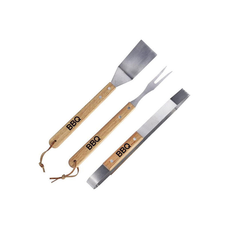 Pack De 2 Unidades - Conjunto De 3 Utensilios Para Barbacoa