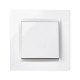 Pack De 2 Unidades - Conmutador Blanco Con Marco