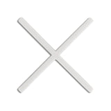 Pack De 2 Unidades - Crucetas Juntas 1,5mm. (B-300 Unid.) 2912 Rubi