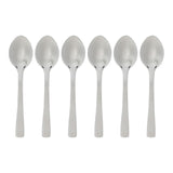Pack De 2 Unidades - Cucharas Pequeña Moka Inoxidable Silver Precision 9,5 Cm 6 Uds