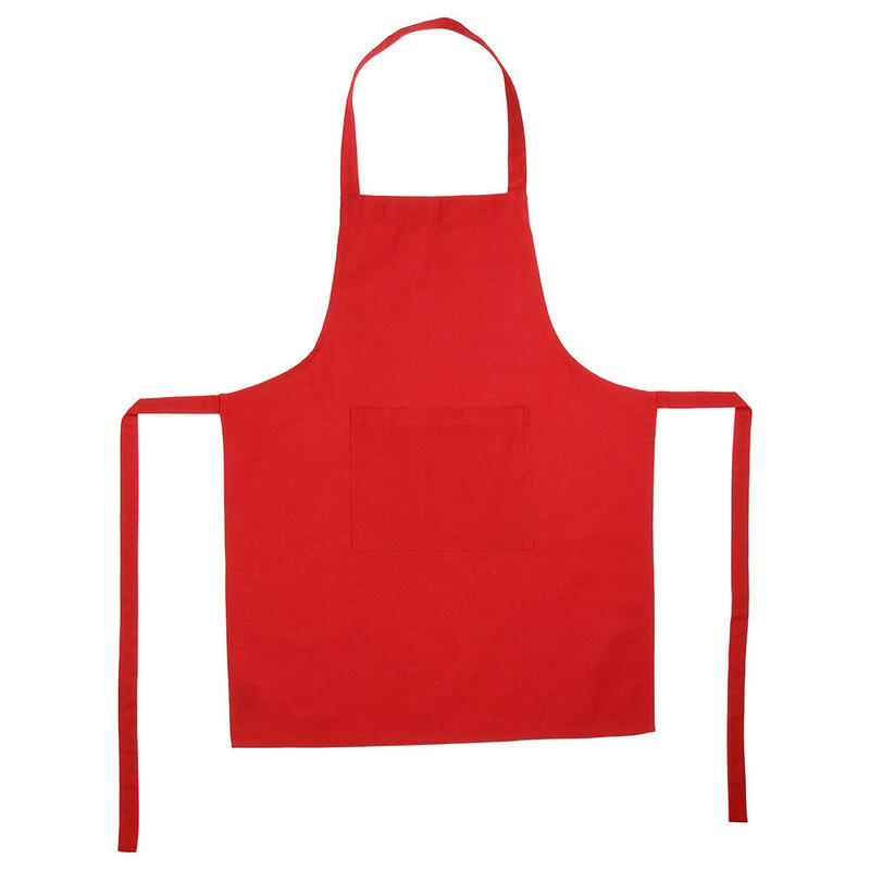 Pack De 2 Unidades - Delantal Rojo 60x80cm