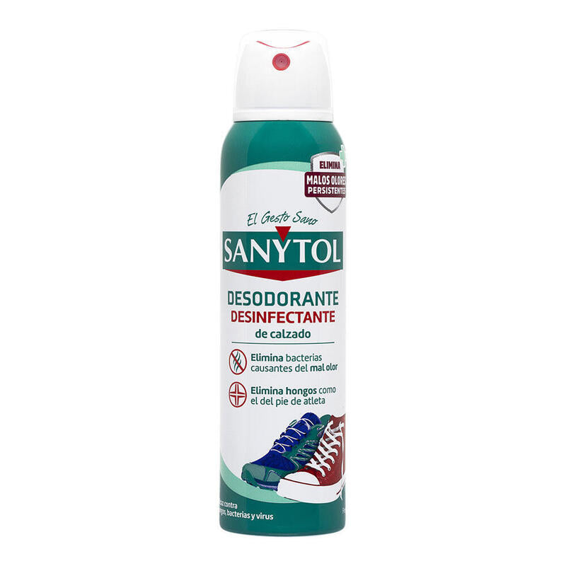 Pack De 2 Unidades - Desodorante Desinfectante Especial Calzado Sanytol Spray 150ml.
