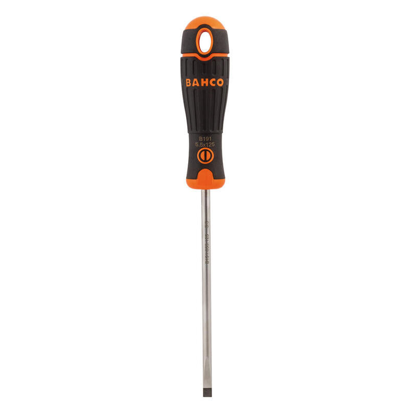 Pack De 2 Unidades - Destornillador Bahcofit Punta Plana 0,5x3x100mm