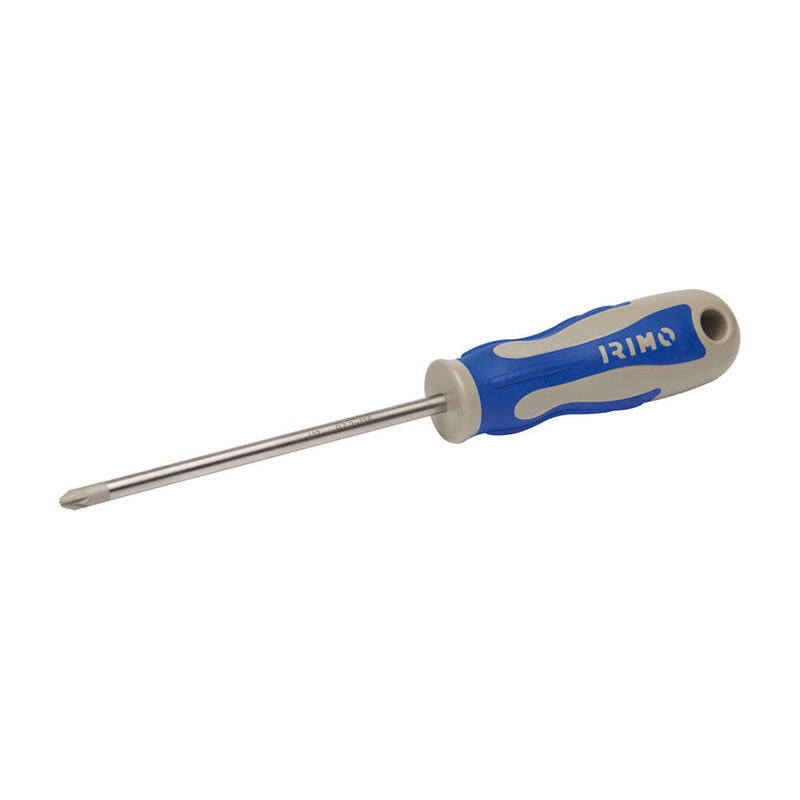 Pack De 2 Unidades - Destornillador Boca Pz-1 Mango Bimaterial 5x100mm 413-1-100 Irimo