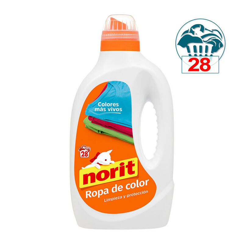 Pack De 2 Unidades - Detergente Ropa De Color 28 Lavados 1500 Ml