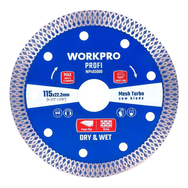Pack De 2 Unidades - Disco Diamantado Continuo Mesh Turbo Profi Ø115 X 22,2 Mm