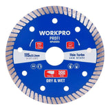 Pack De 2 Unidades - Disco Diamantado Continuo Thin Turbo Profi Ø115 X 10 X 22,2 Mm
