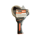 Pack De 2 Unidades - Dispensador Cinta De Embalaje 50 Mm Con Cinta De 50 M