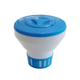 Pack De 2 Unidades - Dispensador Grande De Quimicos Flotante (Granulado O Pastillas) Ø 22,5 X 20 Cm