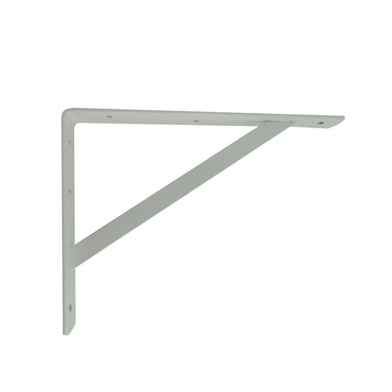 Pack De 2 Unidades - Escuadra Reforzada Plm04 Blanco 300 X 220 Mm