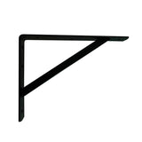 Pack De 2 Unidades - Escuadra Reforzada Plm04 Negro 250 X 200 Mm