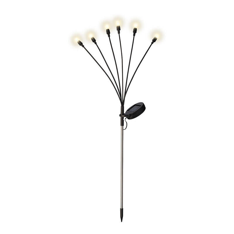 Pack De 2 Unidades - Estaca Solar De Luz Fija Para Plantas Y Jardín. 898736