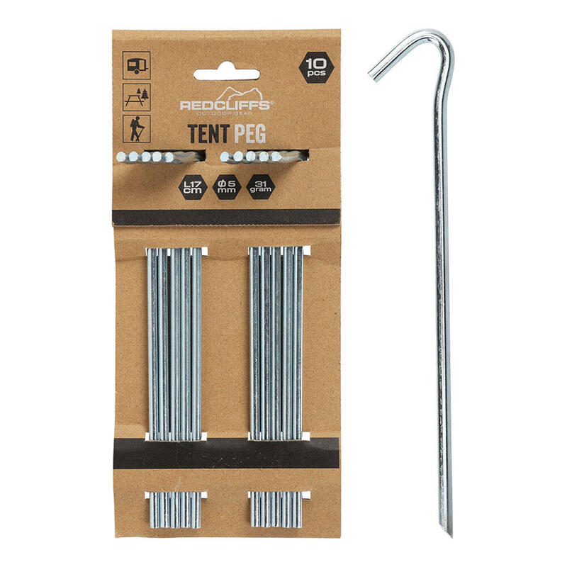 Pack De 2 Unidades - Estacas Tienda Campaña 10 Unidades