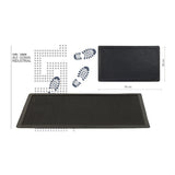 Pack De 2 Unidades - Felpudo De Goma Industrial, 70 X 40 Cm