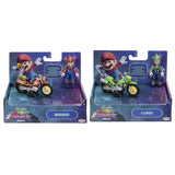 Pack De 2 Unidades - Figura + Vehiculo Mario & Luigi Super Mario Galaxy Movie Super Mario Bros Surtido